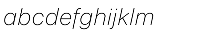 Yankton Extra Light Italic FONT