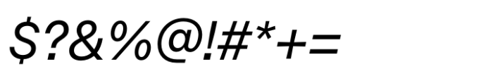 Yankton Italic Font OTHER CHARS