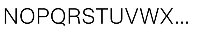 Yankton Light Font UPPERCASE