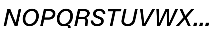 Yankton Medium Italic Font UPPERCASE