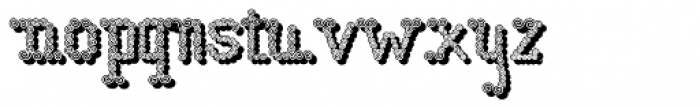 Yanna Shadow Font LOWERCASE