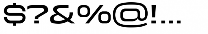 Yapari Medium Expanded Font OTHER CHARS