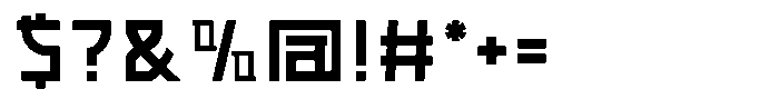 Yareuu Font OTHER CHARS