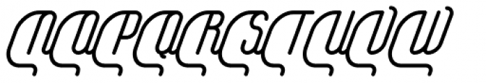 Yasemin Bold Italic Font UPPERCASE
