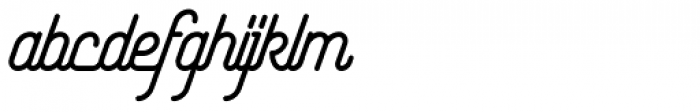 Yasemin Bold Italic Font LOWERCASE