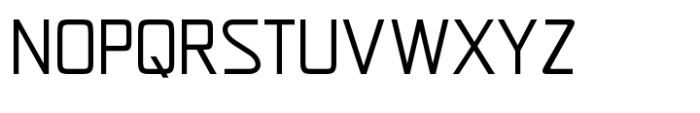 Yasmeen Tech Regular Font UPPERCASE