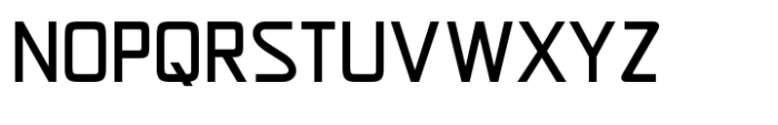 Yasmeen Tech Semi Bold Font UPPERCASE