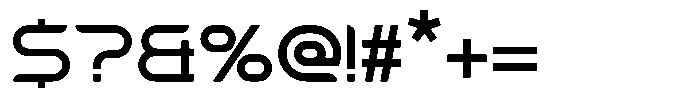 Yasno M Regular Font OTHER CHARS