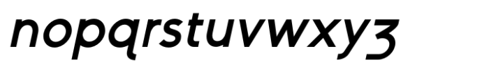 Yassitf Bold Italic Font LOWERCASE