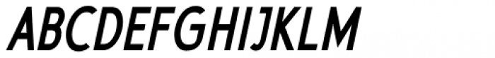 Yassitf Condensed Bold Italic Font UPPERCASE