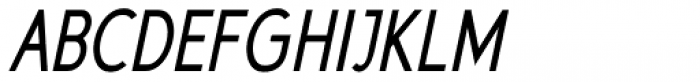 Yassitf Condensed Italic Font UPPERCASE