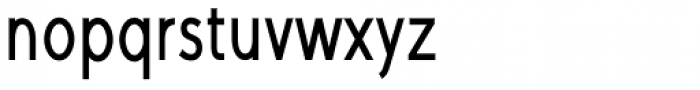 Yassitf Condensed Regular Font LOWERCASE