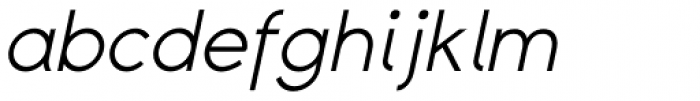 Yassitf Light Italic Font LOWERCASE