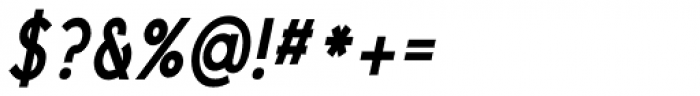 Yassitf Narrow Bold Italic Font OTHER CHARS