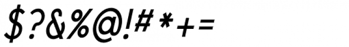 Yassitf Narrow Italic Font OTHER CHARS