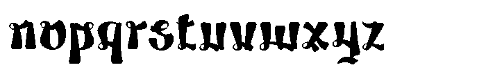 Yasuhiro Regular Font LOWERCASE