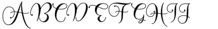 Yattina Regular Font UPPERCASE
