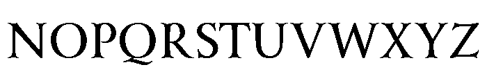 Yana Bold Font UPPERCASE