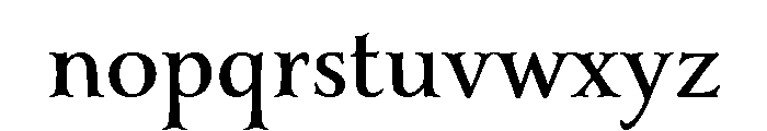 Yana Bold Font LOWERCASE