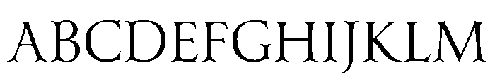 Yana Regular Font UPPERCASE