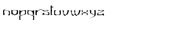 Ycare Regular Font LOWERCASE