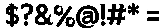 Yeongjupunggiginseng Regular Font OTHER CHARS