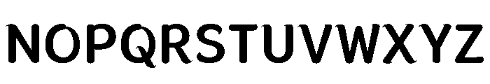Yeongjupunggiginseng Regular Font UPPERCASE