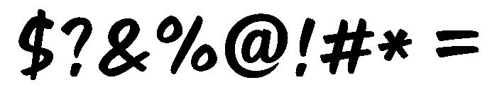 Yeongjuseonbi Regular Font OTHER CHARS