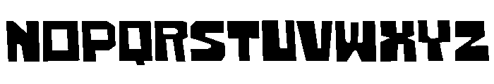Yerk Bold Font UPPERCASE