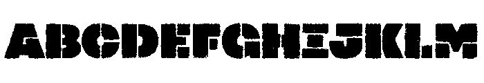 Yerk Heavy Font UPPERCASE