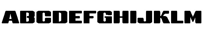 Yerk Medium Font UPPERCASE