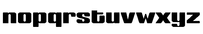 Yerk Medium Font LOWERCASE