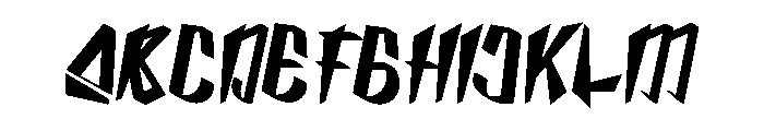Year Book Font UPPERCASE