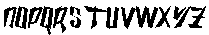 Year Book Font LOWERCASE