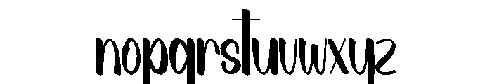 Yearling Font LOWERCASE