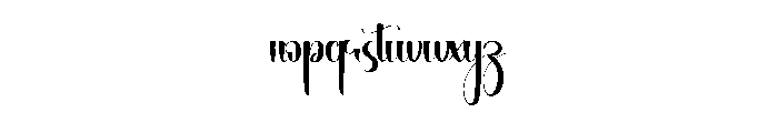 Yellow Dearmi Font LOWERCASE