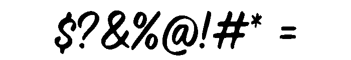 Yellow_Green Font OTHER CHARS