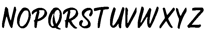 Yellow_Green Font UPPERCASE