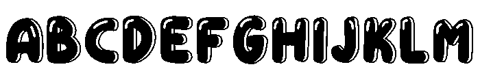 Yellow Squash Regular Font UPPERCASE