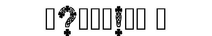 Yelvon Regular Font OTHER CHARS
