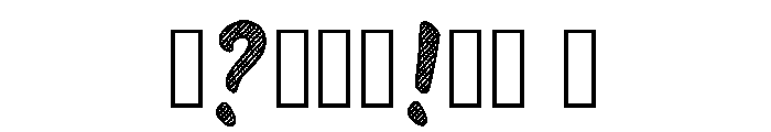 Yeray Regular Font OTHER CHARS