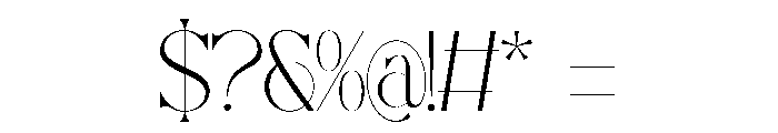 Yerindar Font OTHER CHARS