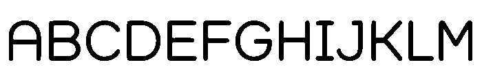 Yerinox Font UPPERCASE