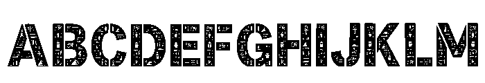 Yeshayahu Regular Font UPPERCASE