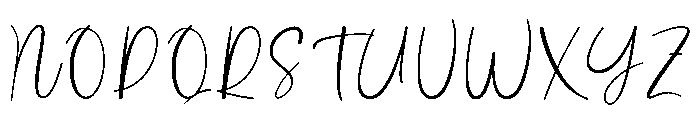 Yesterday School Font UPPERCASE