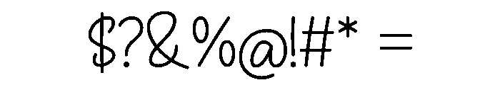 Yestyna Font OTHER CHARS