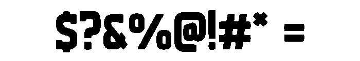 Yetrona Font OTHER CHARS