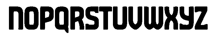 Yetrona Font UPPERCASE