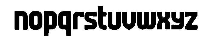 Yetrona Font LOWERCASE