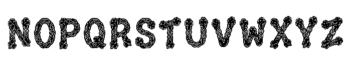 Yevron Regular Font LOWERCASE